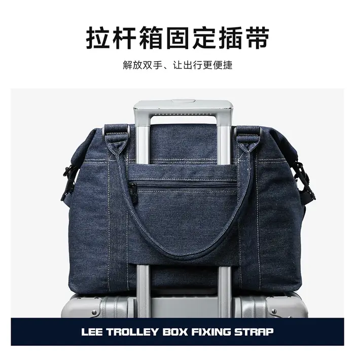 Sac de voyage LEE pour week-ends décontractés, sac de sport unisexe pour femmes et hommes, imperméab