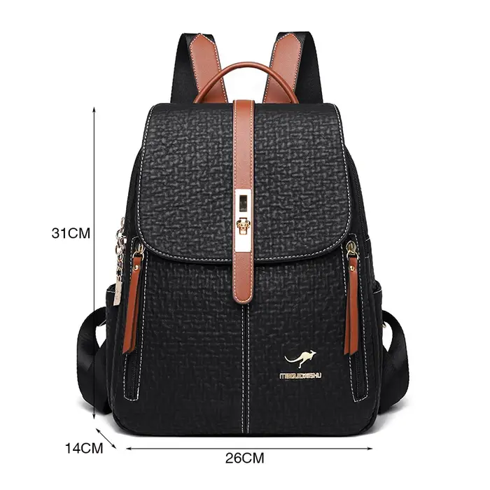 Sacs à dos de mode femme sac à dos en cuir de haute qualité pour femmes