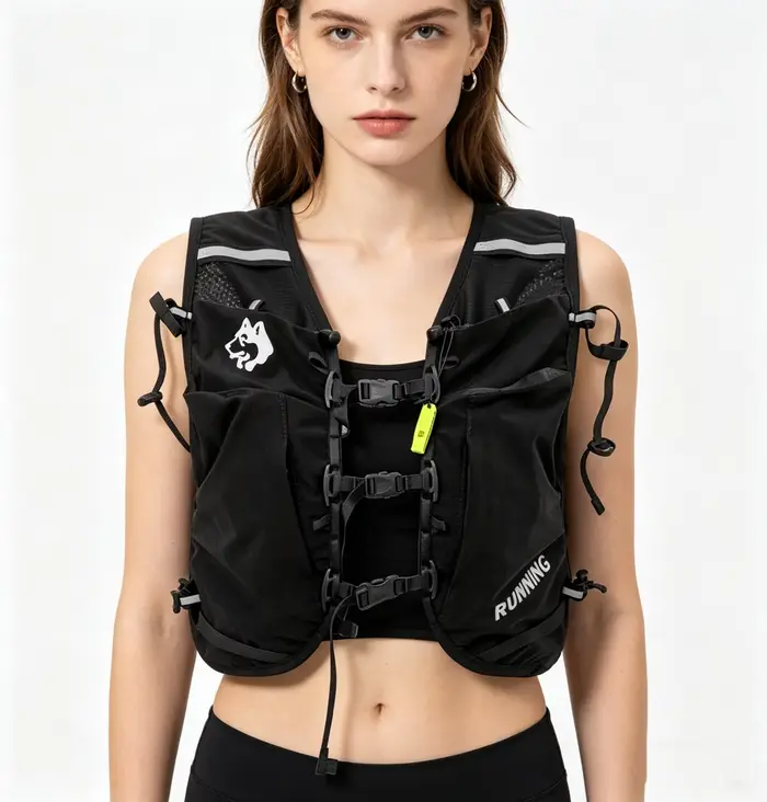 Sac à dos d'hydratation ultraléger 15L pour course à pied en extérieur