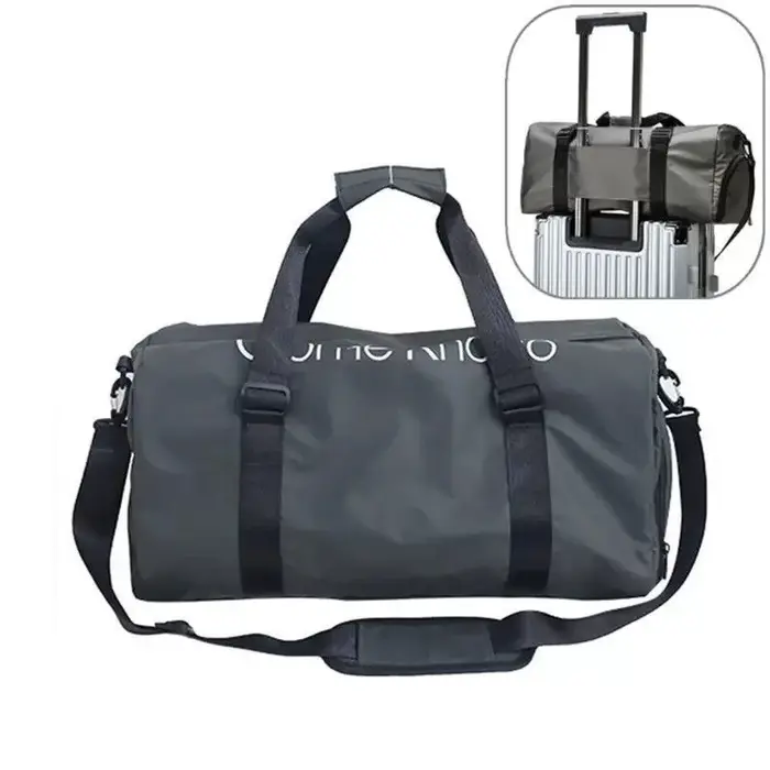 Sac de sport imperméable pour hommes et femmes, sac de voyage de grande capacité avec compartiment s
