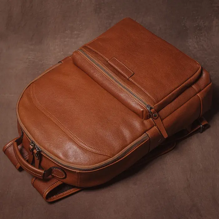 GURO marque de luxe sac à dos en cuir véritable hommes et femmes haute capacité week-end sac de voya