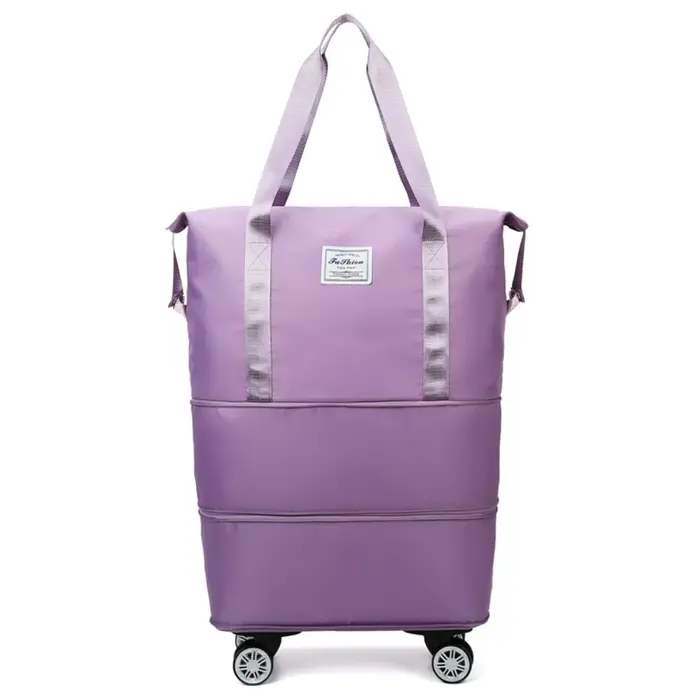 Sac de Sport en tissu Oxford avec roulettes, fourre-tout de voyage pliable avec séparation sèche et