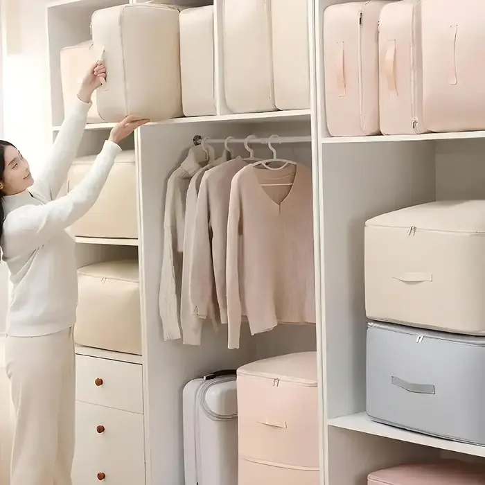 Sac de rangement pour vêtements à Compression de grande capacité