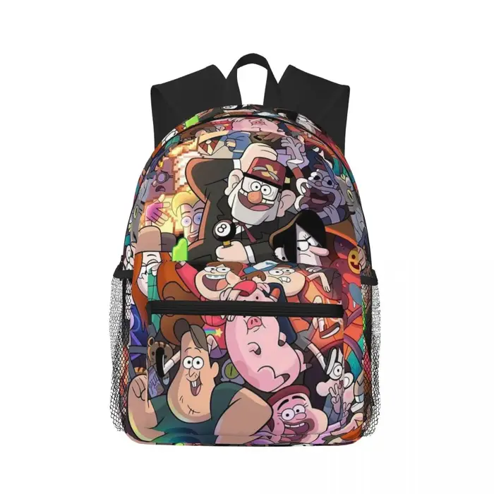 Gravitys Falls – sac à dos pour étudiants, sac d'école, randonnée, voyage, sac à dos pour garçons et filles, sac à bandoulière à la mode