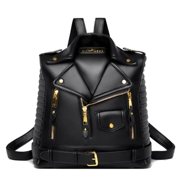Anti-vol fermeture éclair femmes sac à dos 2026 moto épaule Jecket sac voyage grand sac à dos mode d