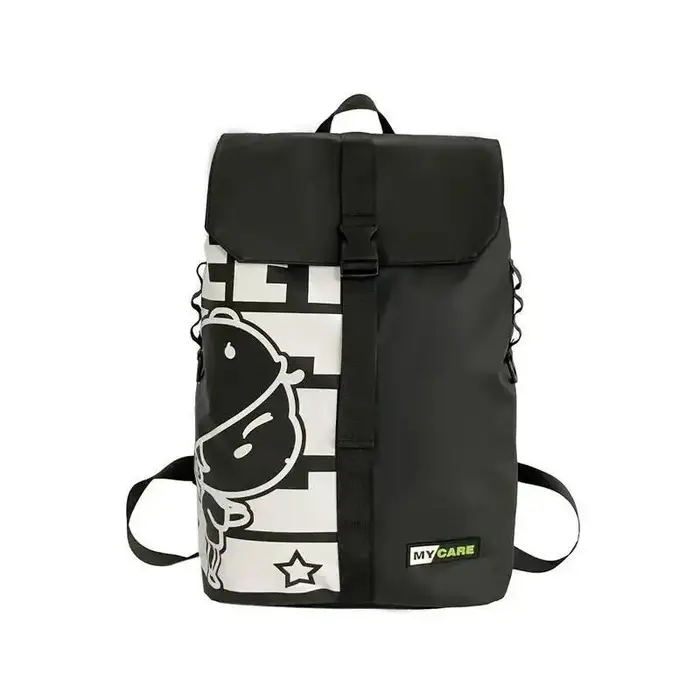 Style coréen, sac à dos double de sport décontracté de voyage en plein air à la mode pour hommes ave