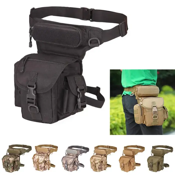 Sac de jambe tactique pour hommes