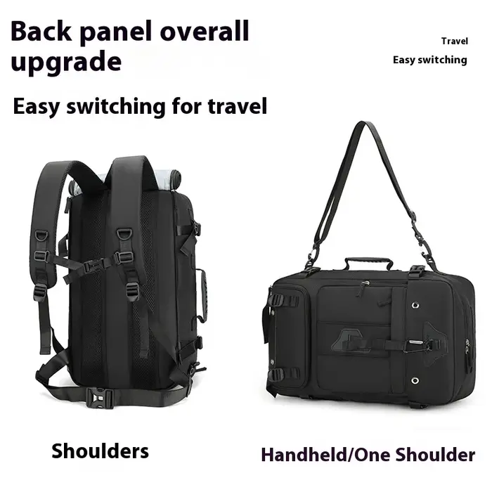Sacs à dos de voyage pour hommes et femmes, sac à dos surdimensionné de 60 litres, sac de voyage con