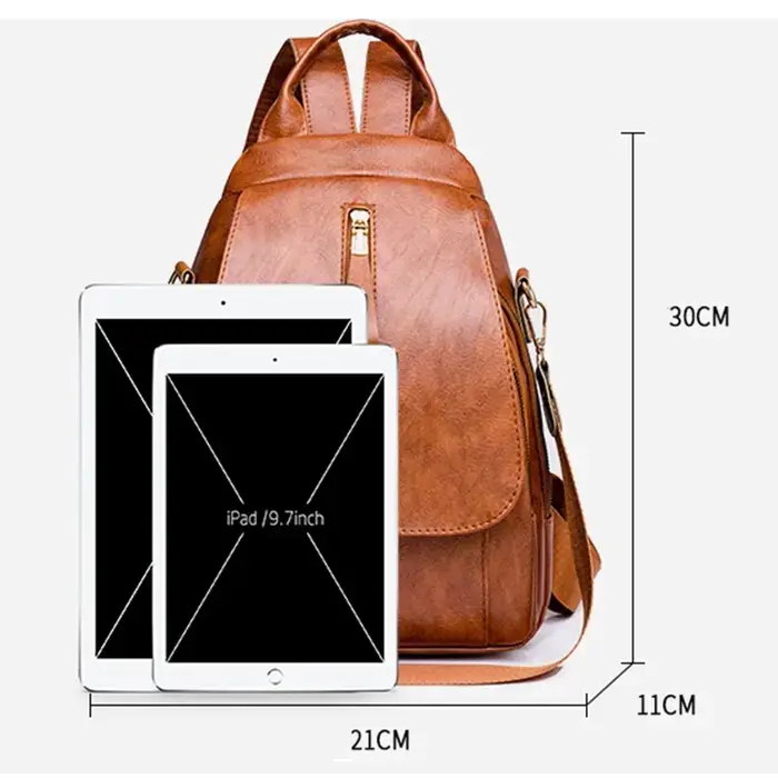 Femmes sacs à dos en cuir sac à bandoulière Vintage femme sac à dos dames voyage sac à dos Mochila