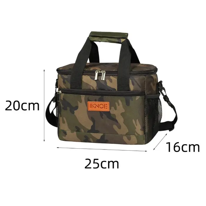Sac isotherme pour boîte à lunch, sac isotherme portable pour étudiants, sac à main de pique-nique p