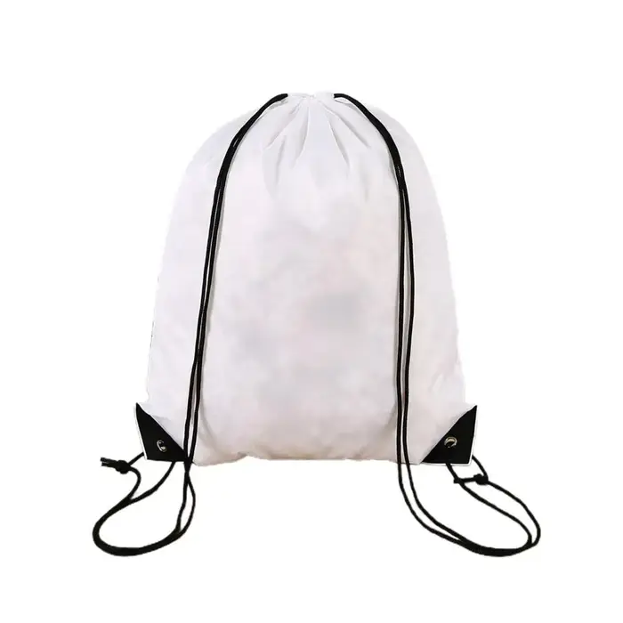 Sac de sport pliant multifonctionnel Double épaule tressé cordon sac à dos sac