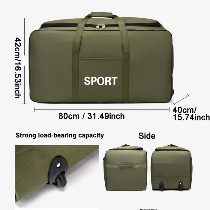 Grand sac de Camouflage 600D pour hommes, grand sac épais et imperméable en tissu Oxford, artefact m
