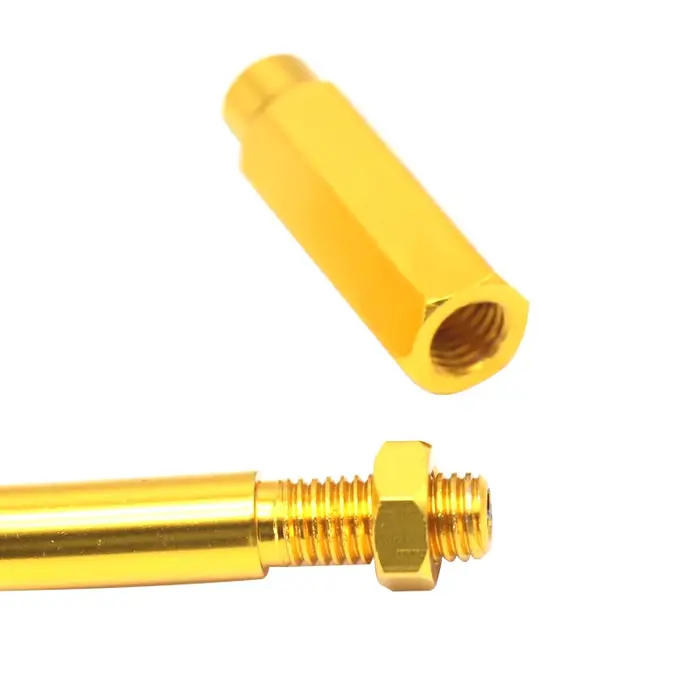 ZSDTRP CNC aluminium 90 degrés ajusteur de câble d'accélérateur M10 vis de câble d'accélérateur régl