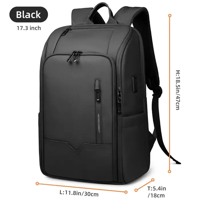 Sac à dos d'affaires Heroic Knight pour ordinateur portable de 15
