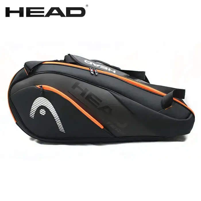 Sac de raquettes de Tennis HEAD grande capacité 6 PK sac de sport à coque rigide 9
