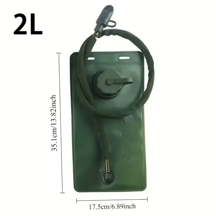 Sac d'hydratation – Grande capacité 2,5 L pour les activités de plein air telles que courir et le cy