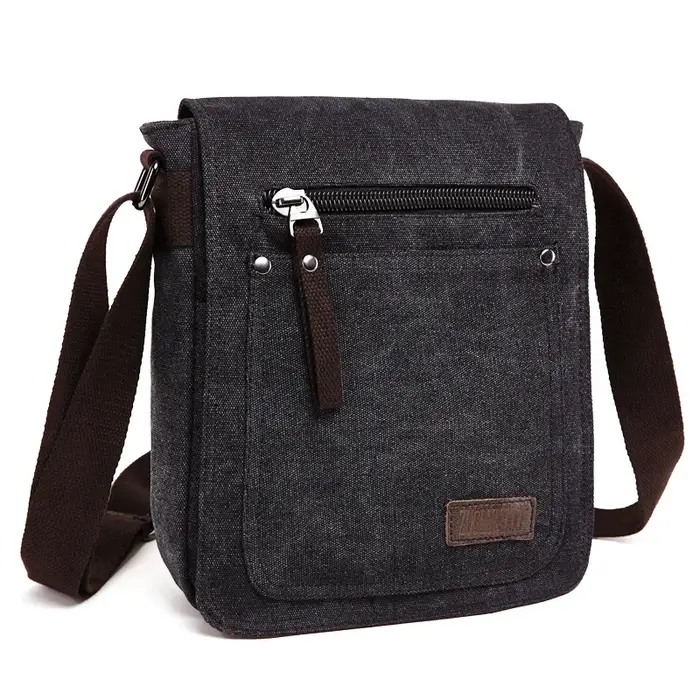Sac en toile Vintage pour hommes, sacoche de marque, sac de voyage décontracté, sac à bandoulière si