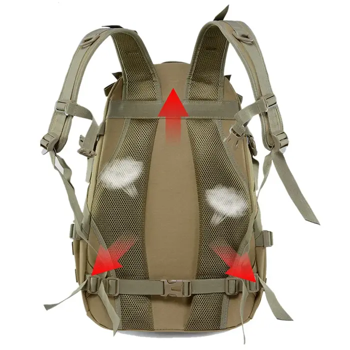 35L Camping Sac à dos hommes militaire tactique Sac à dos armée Molle escalade Sac Bug Out Sac randonnée voyage Sac De Sport Sac