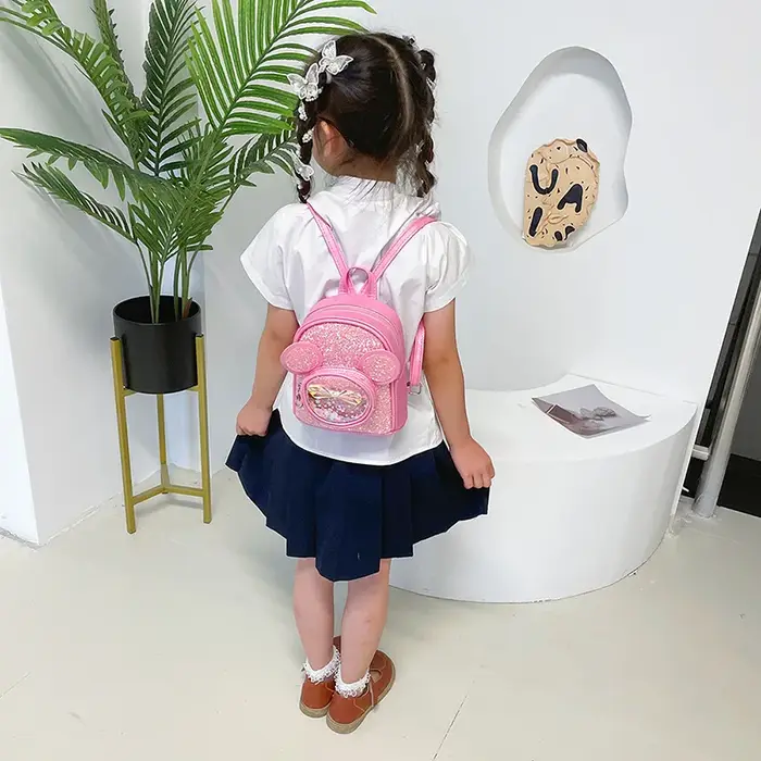 Nouveau sac pour enfants mignon mode paillettes sacs à dos de maternelle pour bébé filles dessin animé cartable
