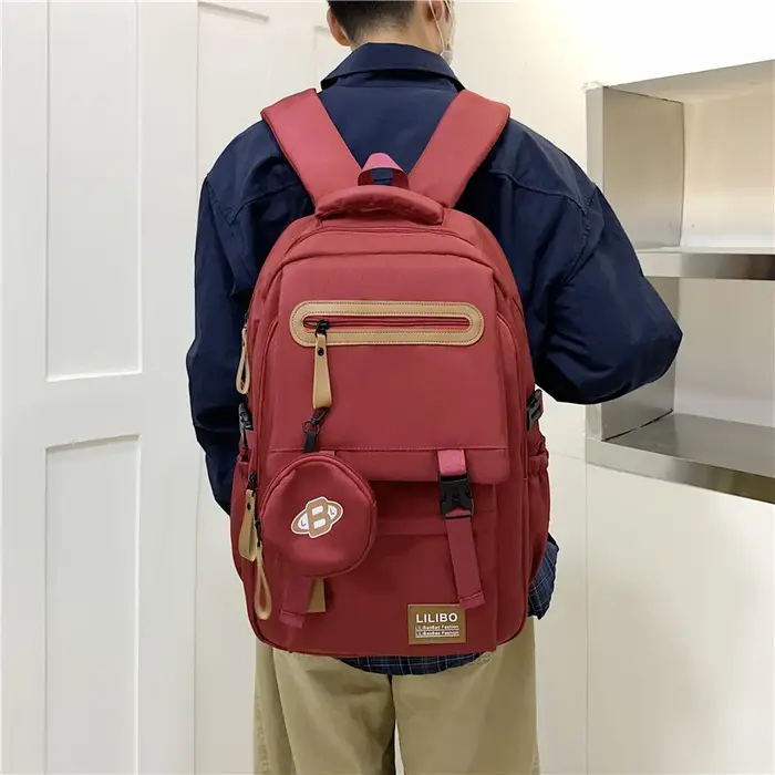Sac à dos de grande capacité en tissu Oxford
