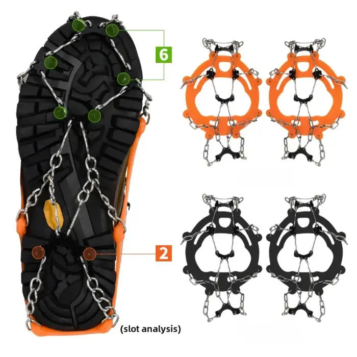 Extérieur hiver randonnée escalade neige pointes Crampons