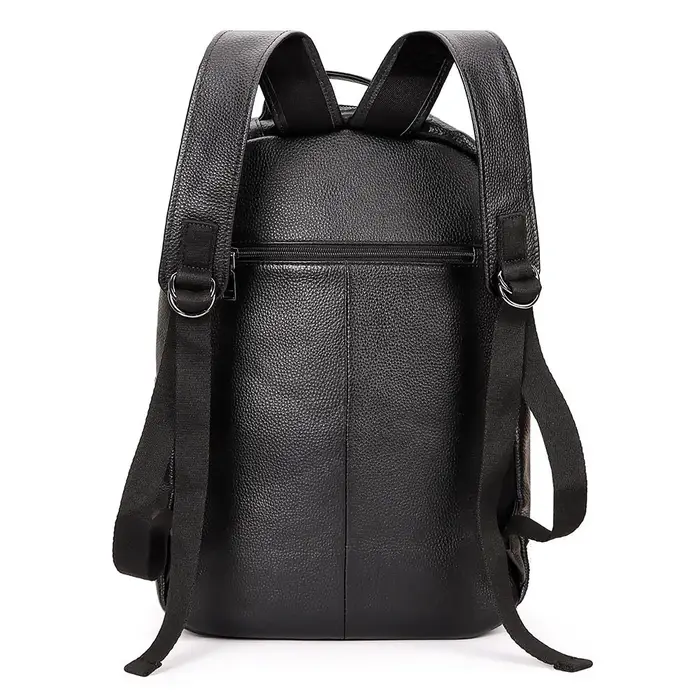 Sac à dos en cuir véritable pour homme