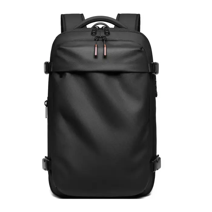 Sac à dos de voyage pour hommes sac à dos pour ordinateur portable à compression sous vide 17 pouces