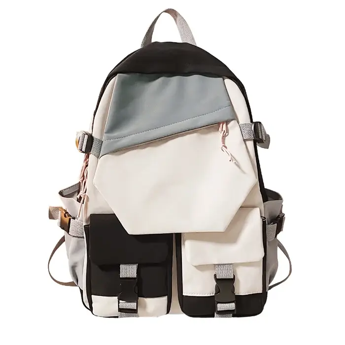 03/Fashion-Sac à Dos d'École Coréen pour Étudiant, Kpop, Cartable Décontracté pour Adolescent