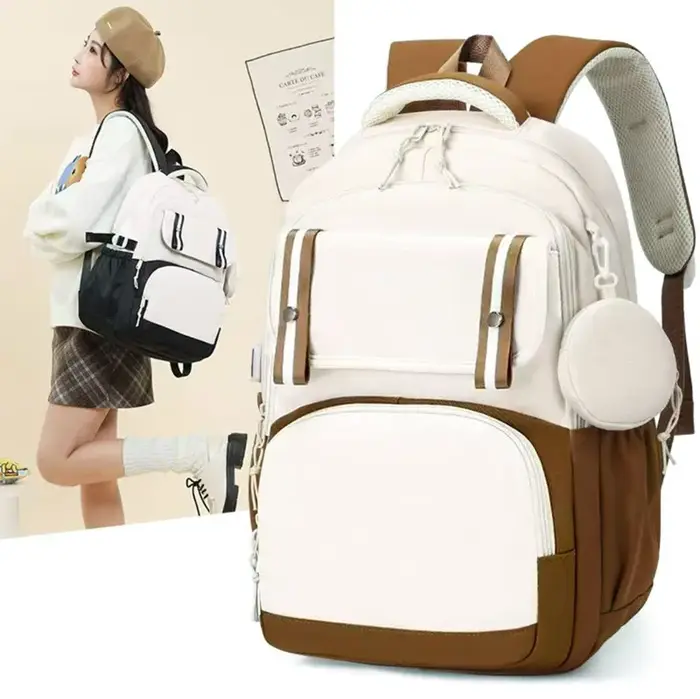 Mignon Capybara graphique cartables femmes filles grande capacité sac à dos enfants