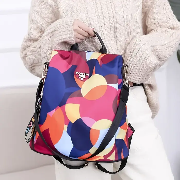 Sac à dos en tissu Oxford pour femmes