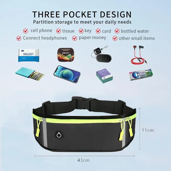 Sac de taille pour Sports de plein air