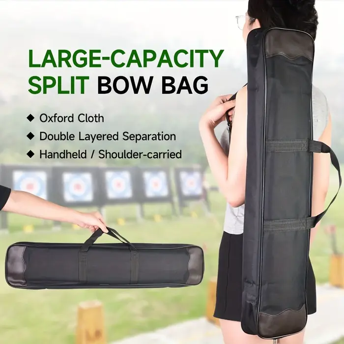 Sac de rangement pour la chasse et la pêche en plein air – Sac à dos portable pour arc et fronde
