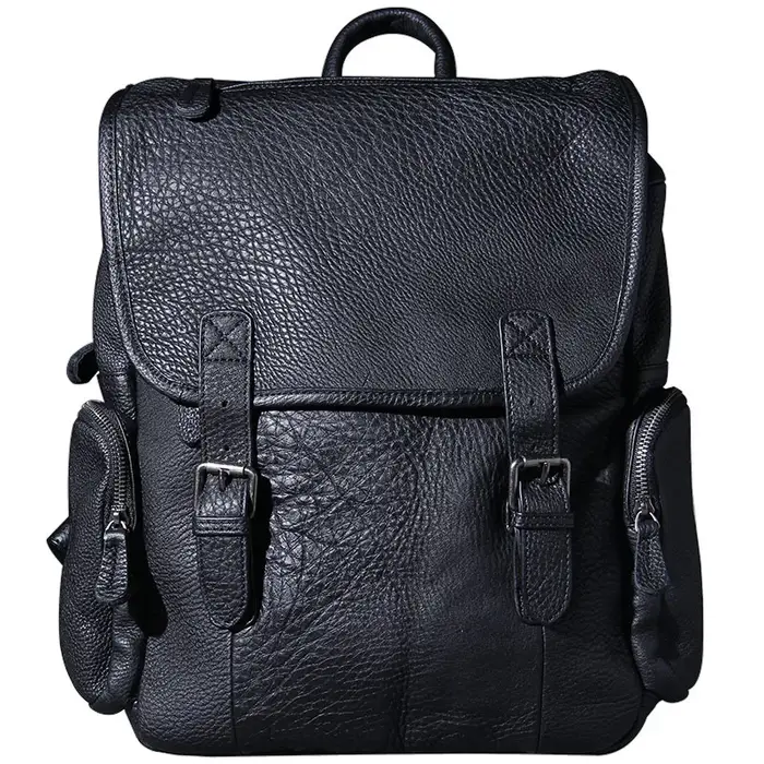 La première couche en cuir hommes sac à dos sac à bandoulière voyage grande capacité sacs à dos pour ordinateur portable cartable décontracté Original mâle