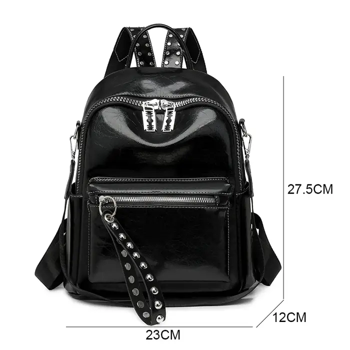 Sacs à dos en cuir souple pour femmes