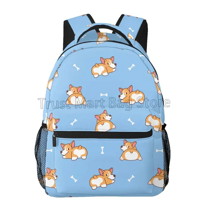 Sac à dos Corgi Dogs pour garçons et filles