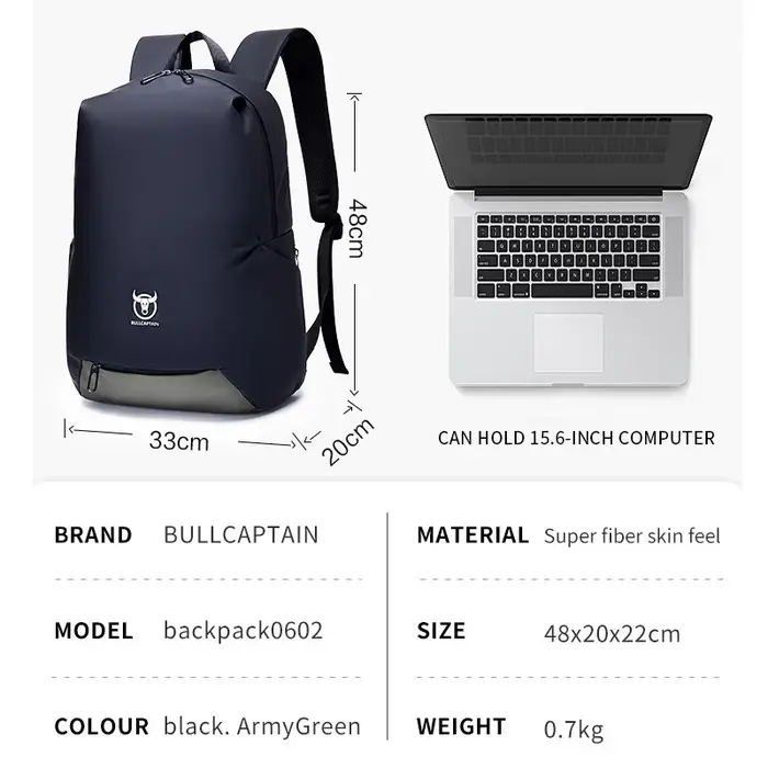 Sac d'école pour homme