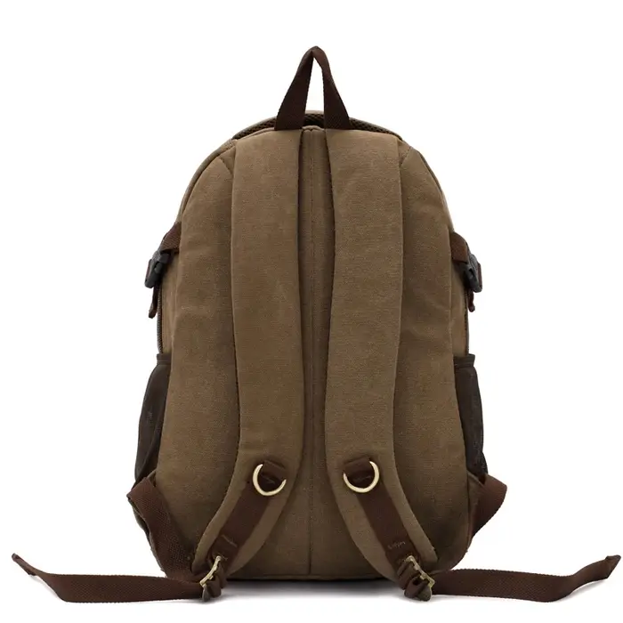 Sac à dos vintage en toile pour hommes, sac d'école, sacs de voyage pour hommes, sac à dos de voyage