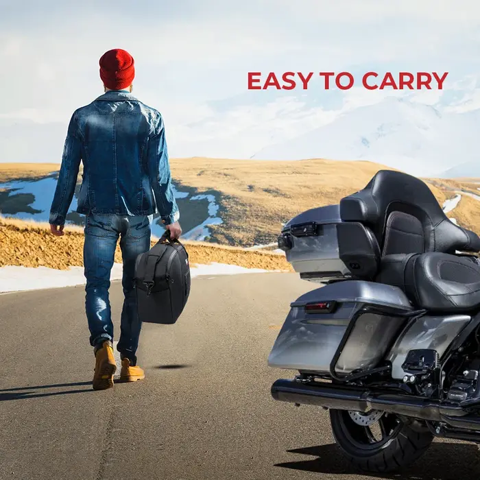 Sac isotherme pour sacoche de moto
