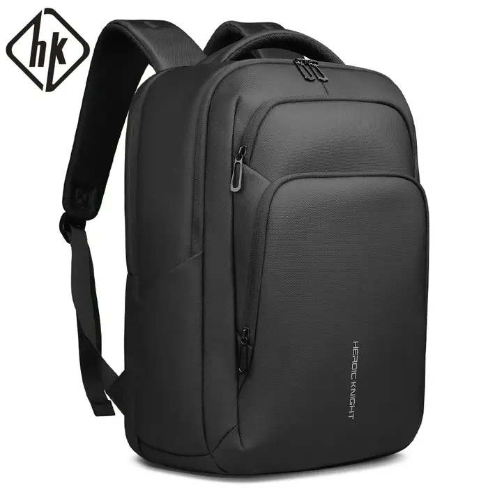 HK sac à dos d'affaires multifonctionnel hommes sac à dos de voyage de grande capacité étanche 17.3 "sac pour ordinateur portable avec USB sac à dos de travail de bureau