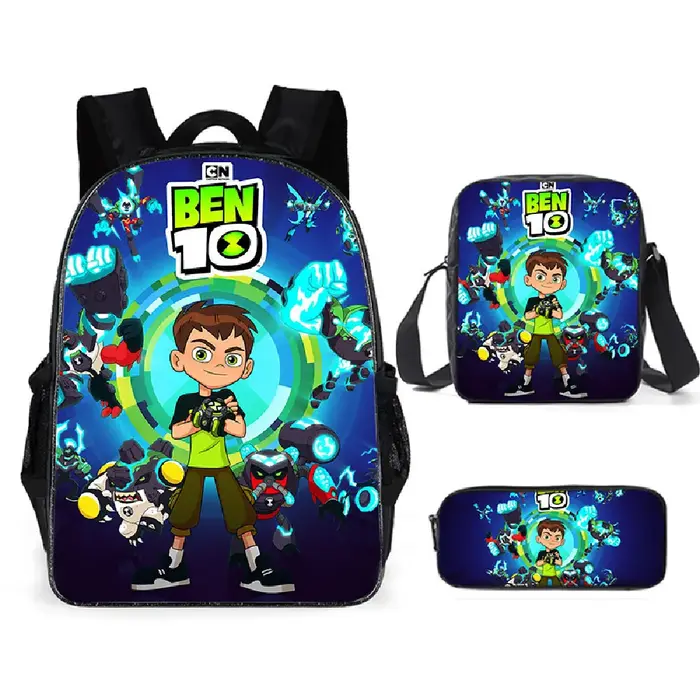 Sac à dos Hacker pour adolescents Ben 10