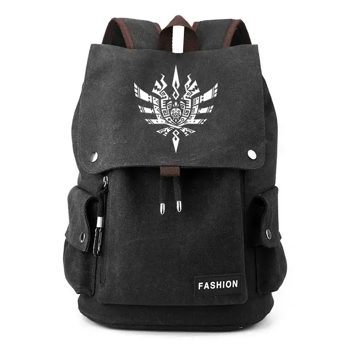 Sac à dos Monster Hunter Wilds Felyne Rathian Nergigante pour hommes et femmes, sac à dos de jeu, sa