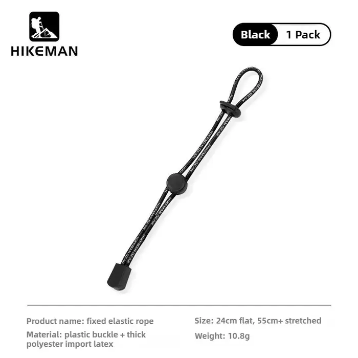HIKEMAN – sac à dos de randonnée en plein air, corde élastique, boucle de fixation, équipement de Ca