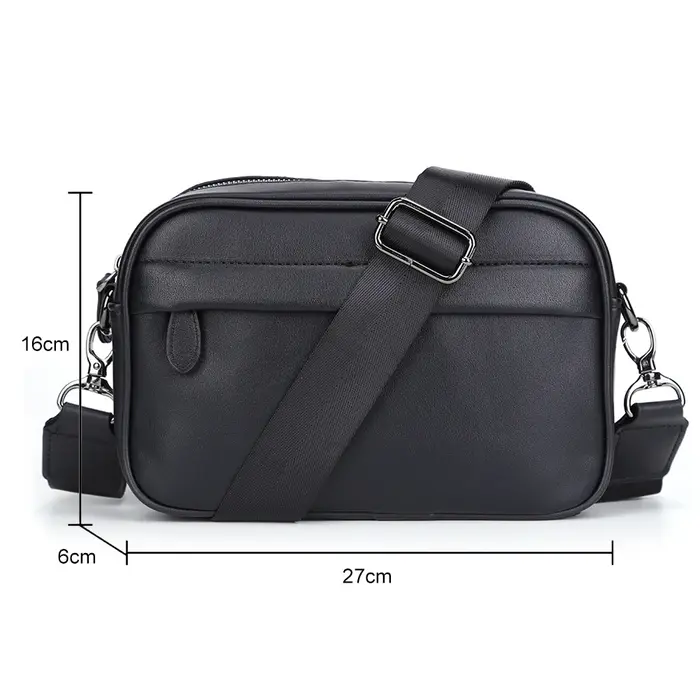 Sac à bandoulière d'affaires de luxe pour hommes
