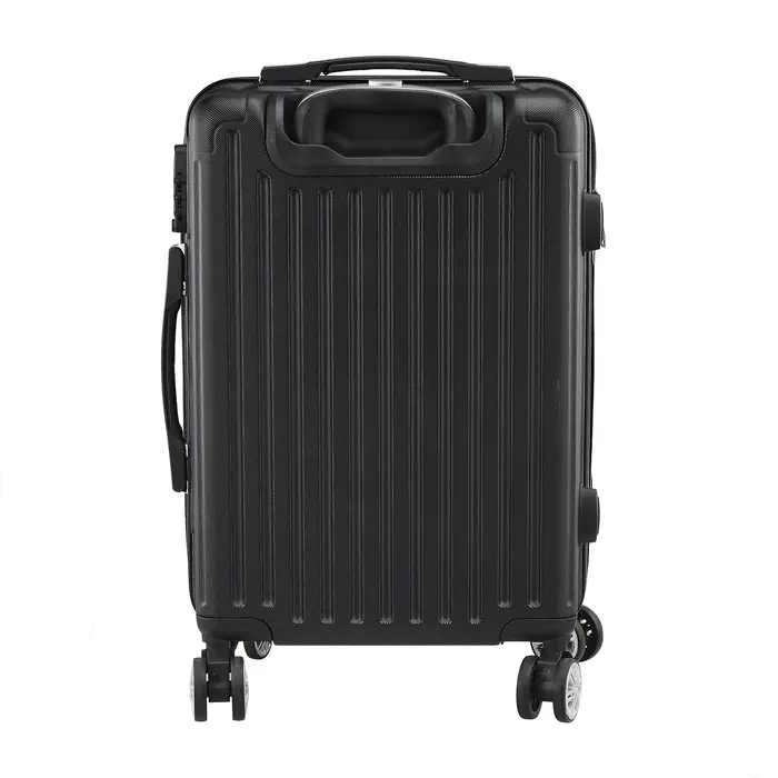 Anajqaqia Ensemble de valises de voyage 3 pièces avec roulettes et serrure