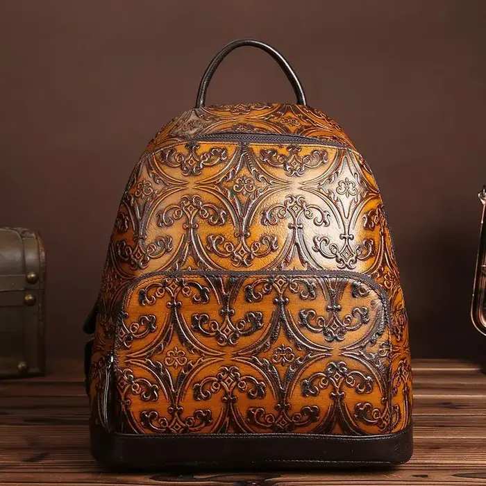 Sacs à dos en cuir faits à la main pour femmes