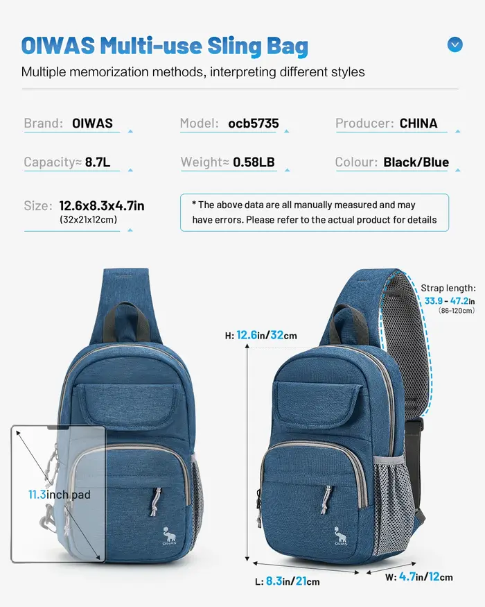 Sac multifonction OIWAS
