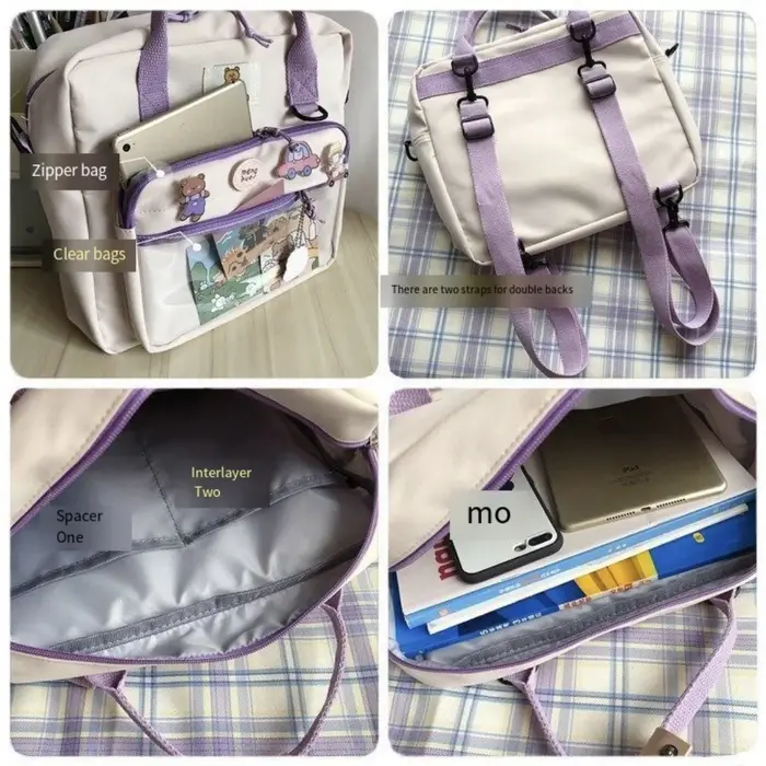 Sac à Dos Kawaii Ita pour Adolescentes