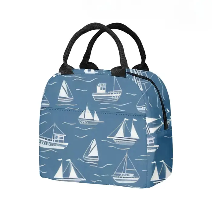 Sac à déjeuner isolé Premium Surf Beach Waves
