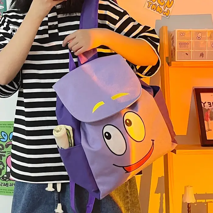 Sac à dos de dessin animé Dora l'exploratrice pour enfants