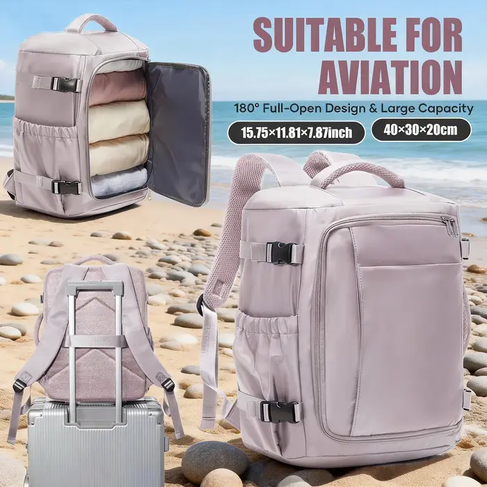 Sac de cabine Ryanair 40x30x20, sac à dos de voyage sous le siège, sac à main EasyJet Wizzair, sac à